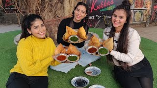 Bahubali Samosa Eating Challenge | Biggest Samosa Eating Competition | Food Challenge