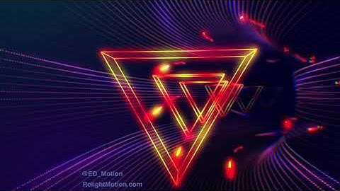 "In The Flow" Seamless VJ Loop (After Effects + Trapcode Tao)