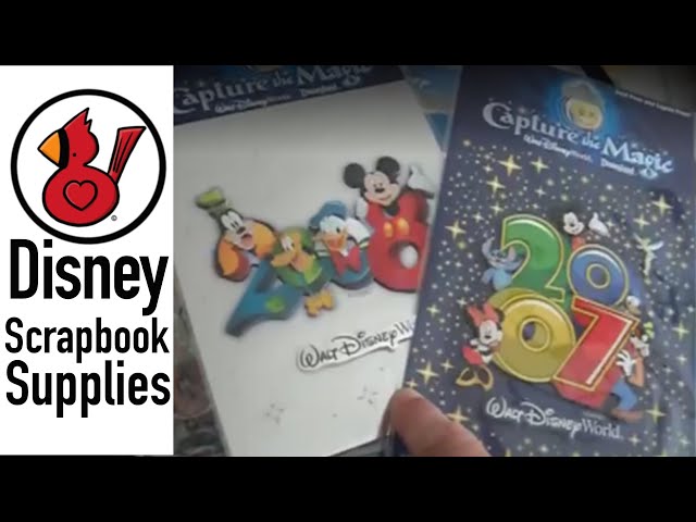 Disneyworld scrapbook supply