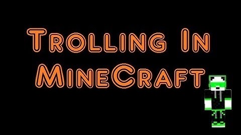 Minecraft Trolling with DisguiseCraft!