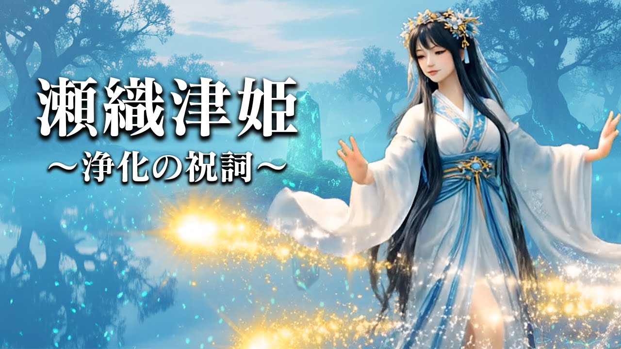 願いが叶う】聴くだけで浄化する瀬織津姫の祝詞〜 - YouTube