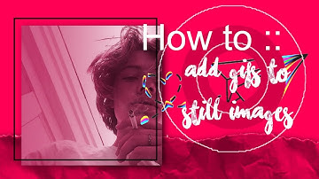 adding gif to still image tutorial [using photopea]