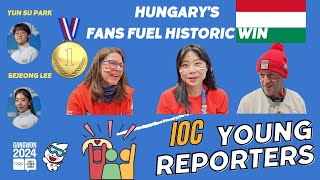 Fan Fever: Celebrating Hungary's Ice Hockey Gold at Gangwon 2024