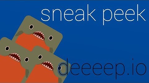 Piranha - Deeeep.io Update Sneak Peek