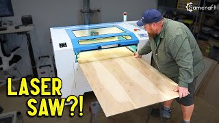 Who Would Use a LASER as a TABLE SAW?!?!