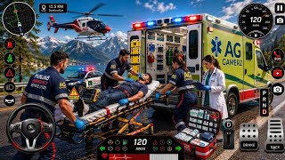 🚑 Ambulance City Rescue Simulator 3D Game 911 US Emergency Ambulance - Rescue Missions screenshot 4