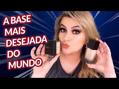 RESENHA BASE E PÓ HUDA BEAUTY POR ALICE SALAZAR