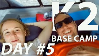 K2 BASE CAMP TREK | Day #5 | PAIJU Rest Day (What we eat and how we clean skivvies)