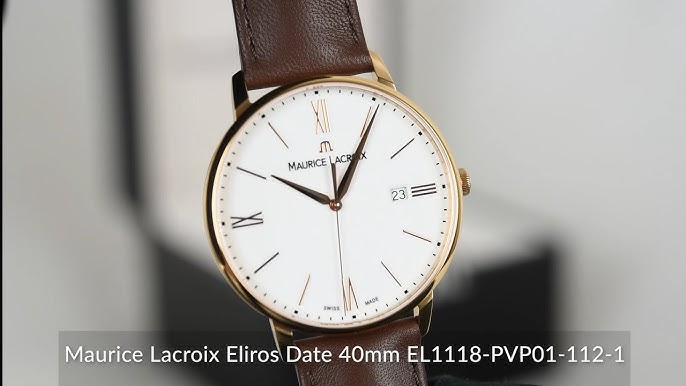 DATE mach - ▻ neu ELIROS YouTube alt Aus MAURICE LACROIX EL1084-PVP01-110