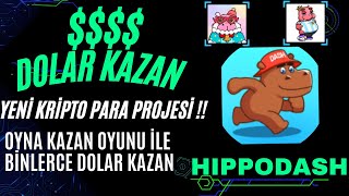 Oyna Kazan Hıppo Dash Nft Oyunu İle Hip Token Kazan Binance Destekli Proje