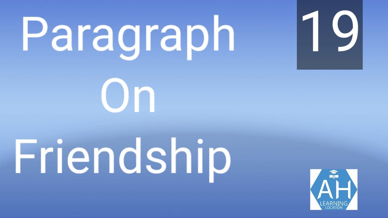 writings on friendship