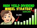 This high yield dividend wheel strategy will surpass your fulltime job