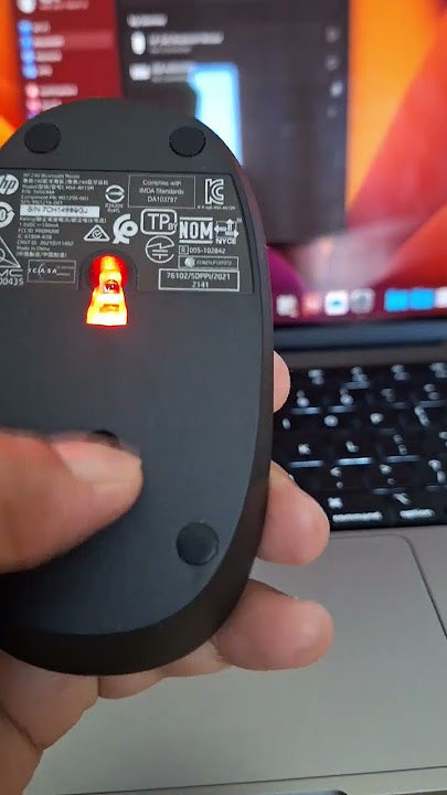 Easy to connect, HP240 Wireless mouse with Macbook (Link in the Description)