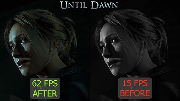 Until Dawn FPS Boost For Low End PCs. Massive FPS Boost with Custom Settings.