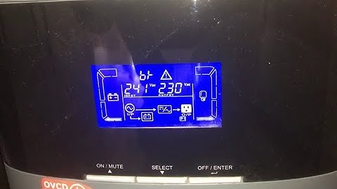 Microtek 3kva online ups battery problem? Microtek online ups setting?