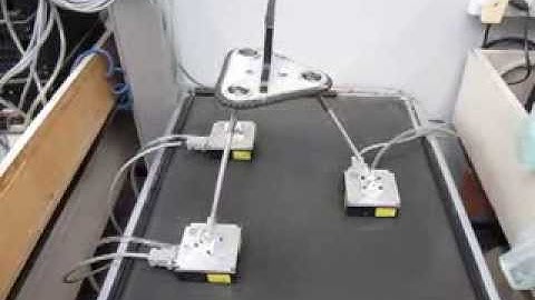 6 DOF Parallel Robot move and rotate