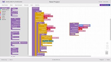 Marlowe 15: Building contracts in Blockly