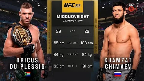 UFC 319: Khamzat Chimaev vs Dricus Du Plessis | Full Fight Highlights & Breakdown 