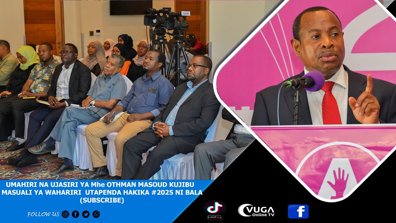 @vugaonlinetv: MASUALI NA MAJIBU KUTOKA Mhe #OTHMAN #MASOUD ALIPOULIZWA KUHUSU #KUGOMBEA URAISI #ACT