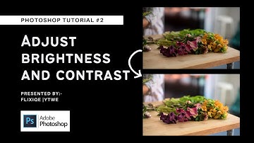 Change Brightness Contrast in Adobe Photoshop 2022