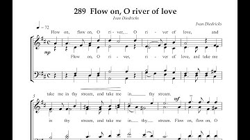 Hymn Collection 289   Flow on, O river of Love