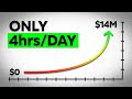 I made 14m in one year working 4 hours a day