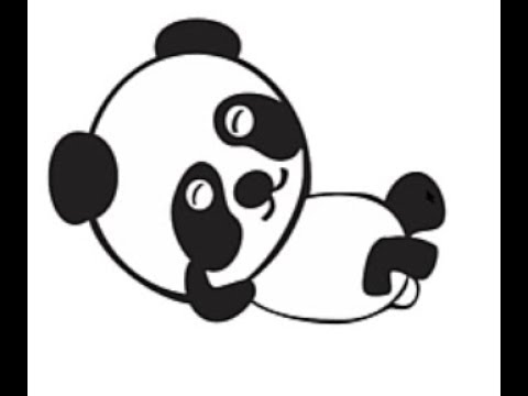 Cara Membuat Kartun  Panda  Untuk Pemula Dengan CorelDraw X3 