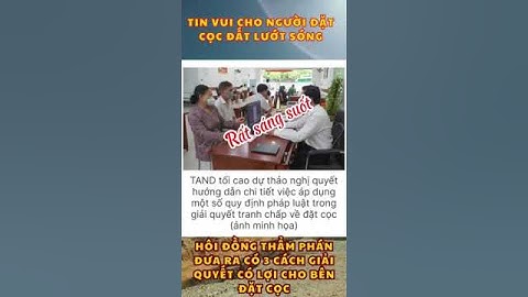 Đặt cọc đất lướt sóng giải quyết tranh chấp như thế nào#shorts