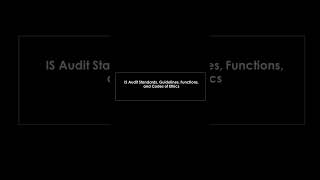 CISA Course Preview