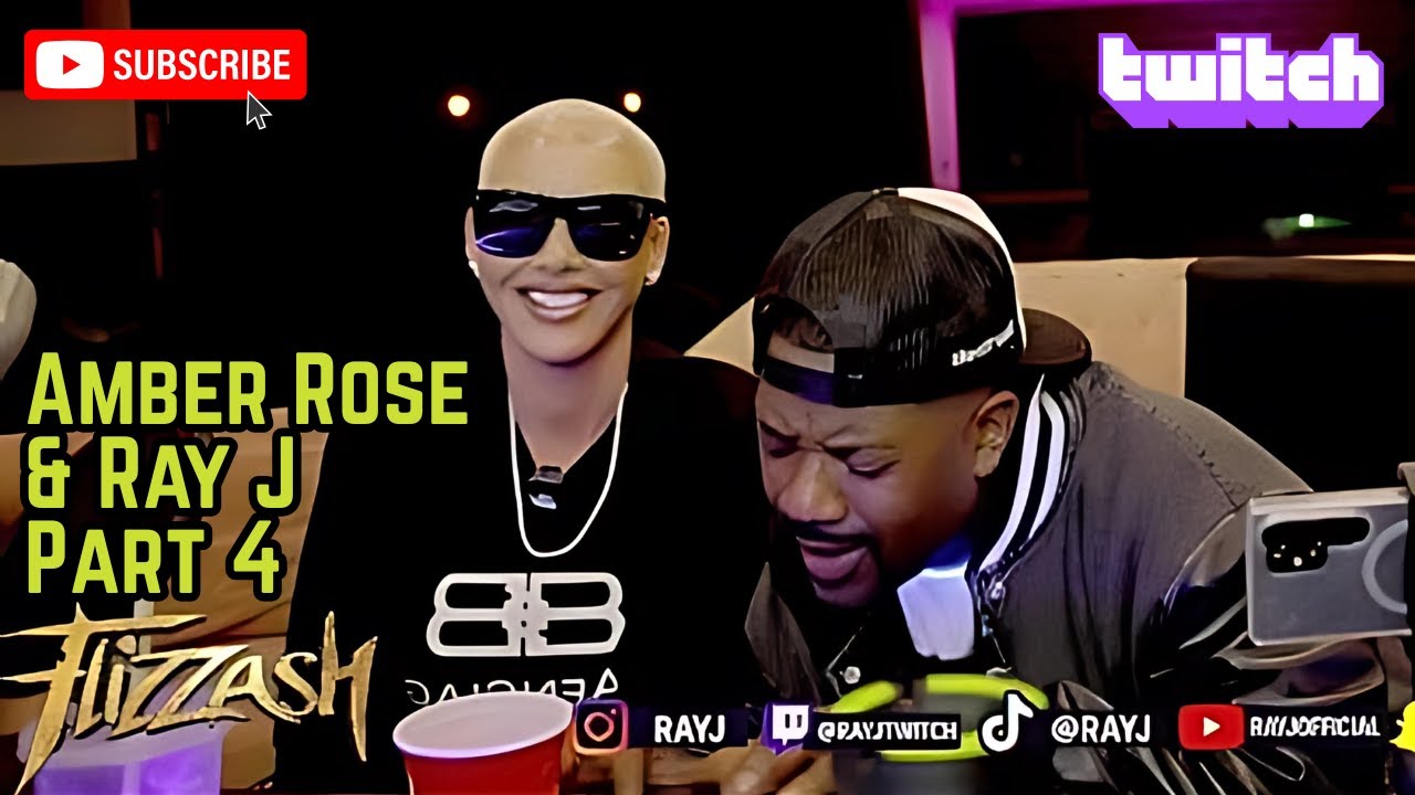 Ray J & Amber Rose on Twitch Podcast Episode 4 [Must Watch]