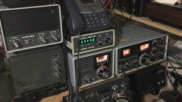 FT-101E Receiver response and frequency alignment test!