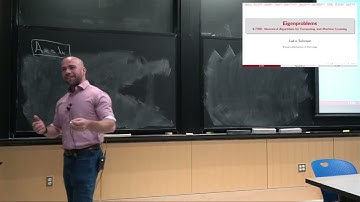 Numerical Algorithms for Computing & ML, fall 2025 (lecture 7): Applications of eigenvalues
