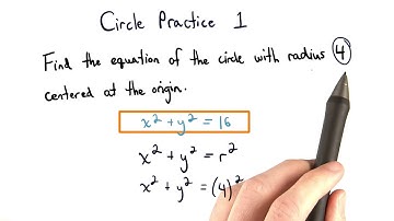Circle Practice 1 - Visualizing Algebra