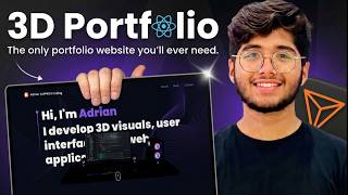 Build a 3D Portfolio Website with React & Three.js | Full Tutorial