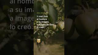 📖 Génesis 1:27-31. La Reina-Valera 1960 #Shorts