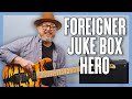 Foreigner Juke Box Hero Guitar Lesson + Tutorial
