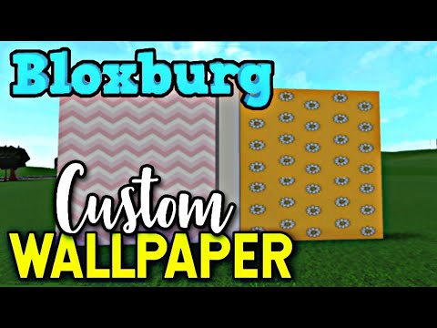 Bloxburg Custom Wallpaper How To Use Decals As Wallpaper No Gamepass Tutorial Roblox Youtube - how to put custom decals in bloxburg roblox