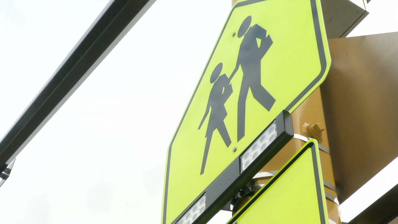 New Lights Make Crosswalks Safer