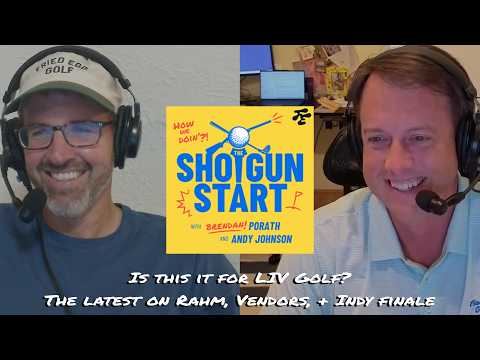 LIV Golf descends into chaos: Rahm rumors, Lawsuits, & Makeshift finale in Indy | The Shotgun Start