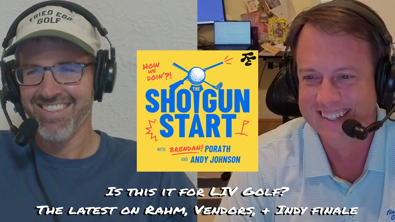 LIV Golf descends into chaos: Rahm rumors, Lawsuits, & Makeshift finale in Indy | The Shotgun Start