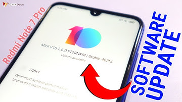 Redmi Note 7 Pro Software Update | MIUI 10.2.6.0 PFGINXM Global Stable Update | HINDI | Data Dock