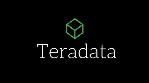 Teradata Objects Intro