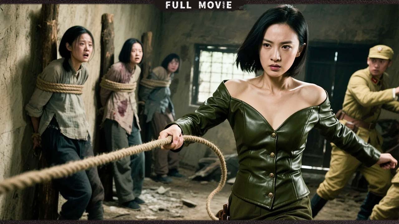 日軍殘暴霸凌無辜女孩！沒想到絕世美女高手一鞭怒斬群寇！⚔️ 抗日 | 戰爭 | 神槍手 | 动作电影 Action film HD | 槍戰-歡迎訂閱