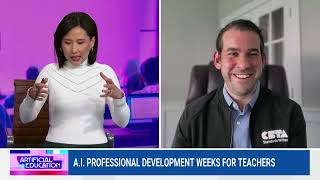 How We're Supporting Teachers Through AI PD Weeks | CSTA's Bryan "BT" Twarek on NBC News Daily