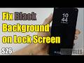 Galaxy S26/S26+/Ultra: How to Fix Always On Display Lock Screen Show Only Black Background