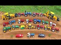 Mini tractor trolleys  jcb tractor  jcb  jcb gadi 6mrdevcreators