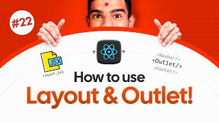React JS Tutorial #22 | Layout & Outlet Explained Clearly (Stop Using Navbar in App.js)