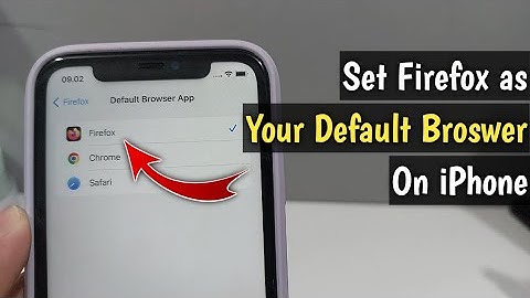 How to Set Firefox as Your Default Browser on iPhone