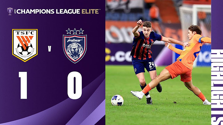 Sorotan Perlawanan : Shandong Taishan 1 - 0 Johor Darul Ta'zim | ACL Elite