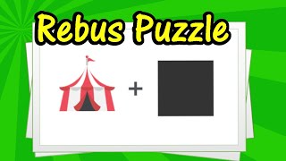 CAN YOU GUESS THE WORD RIDDLES ? Rebus Puzzles | Word Puzzle